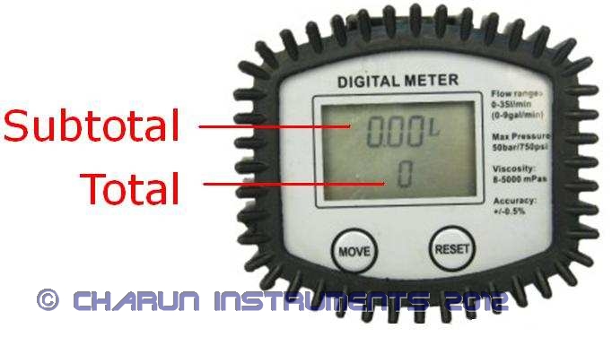 Digital Oil Flow Meter